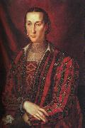 BRONZINO, Agnolo Portrait of Eleanora di Toledo Norge oil painting reproduction